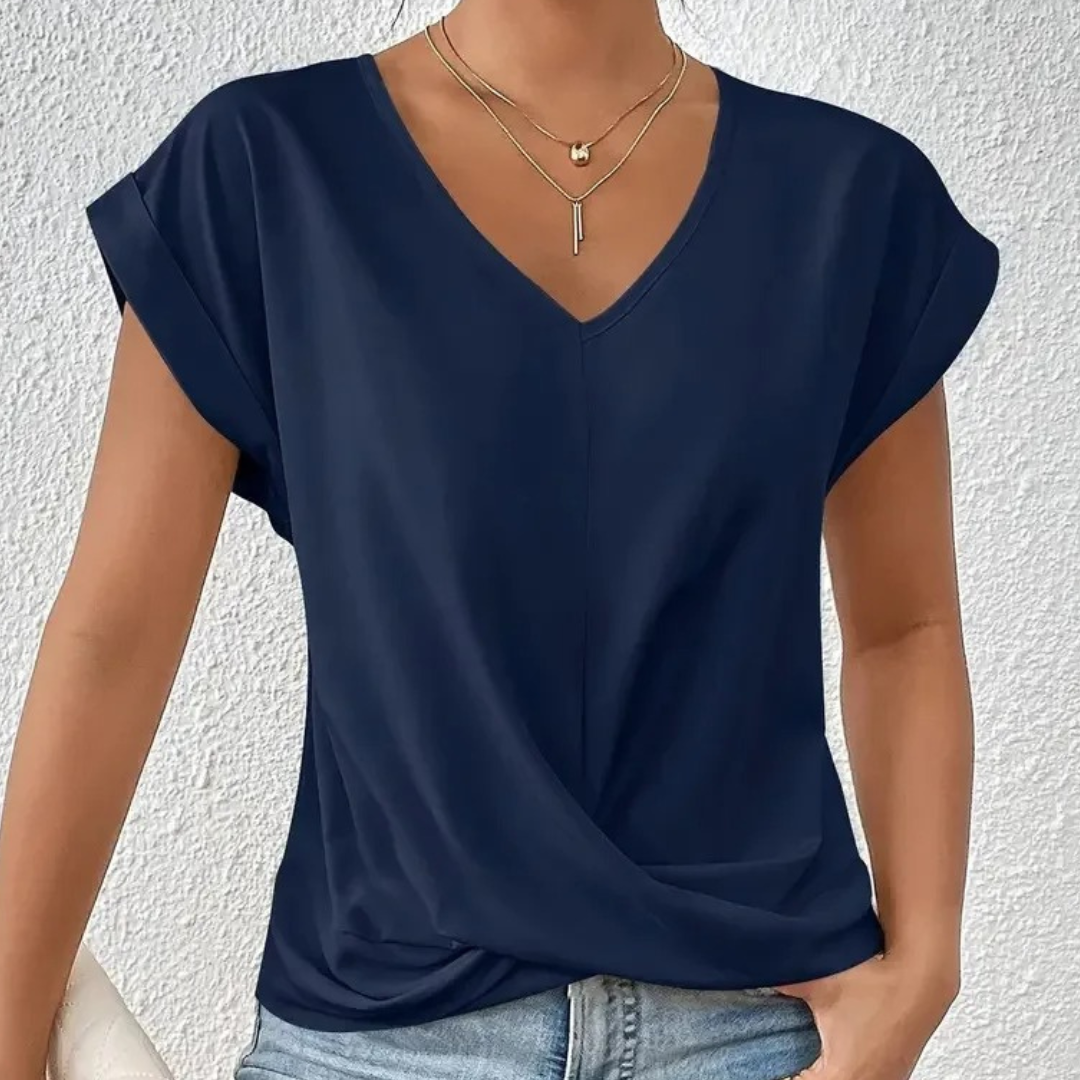 Suzan™ - V-Hals Top - 1+1 GRATIS
