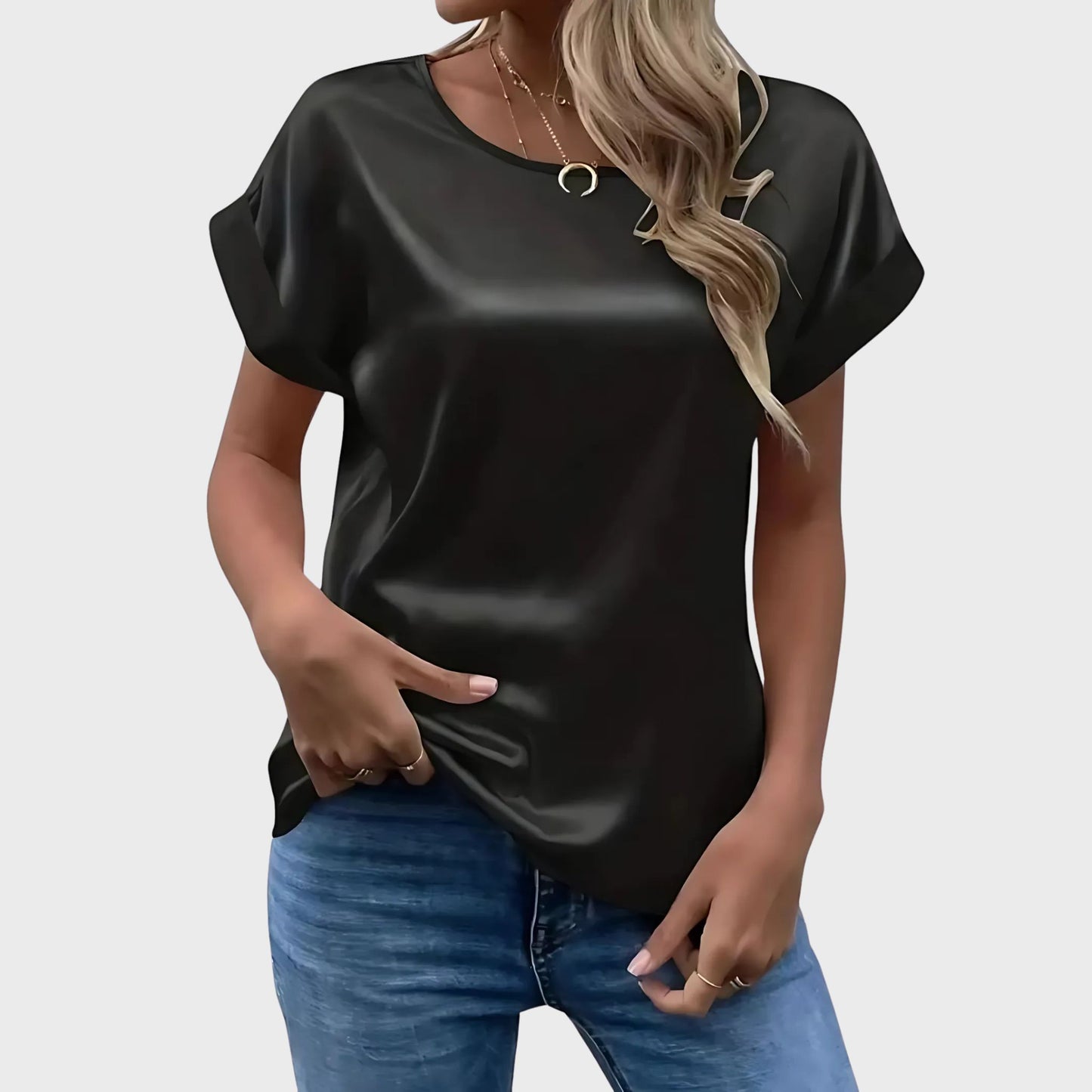 Indy™ - Satijnen Top 1+1 GRATIS