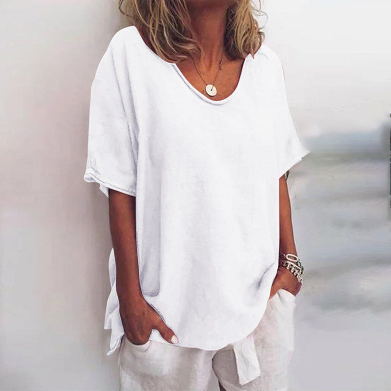Meike™ - Losvallend comfortabel T-shirt 1+1 GRATIS