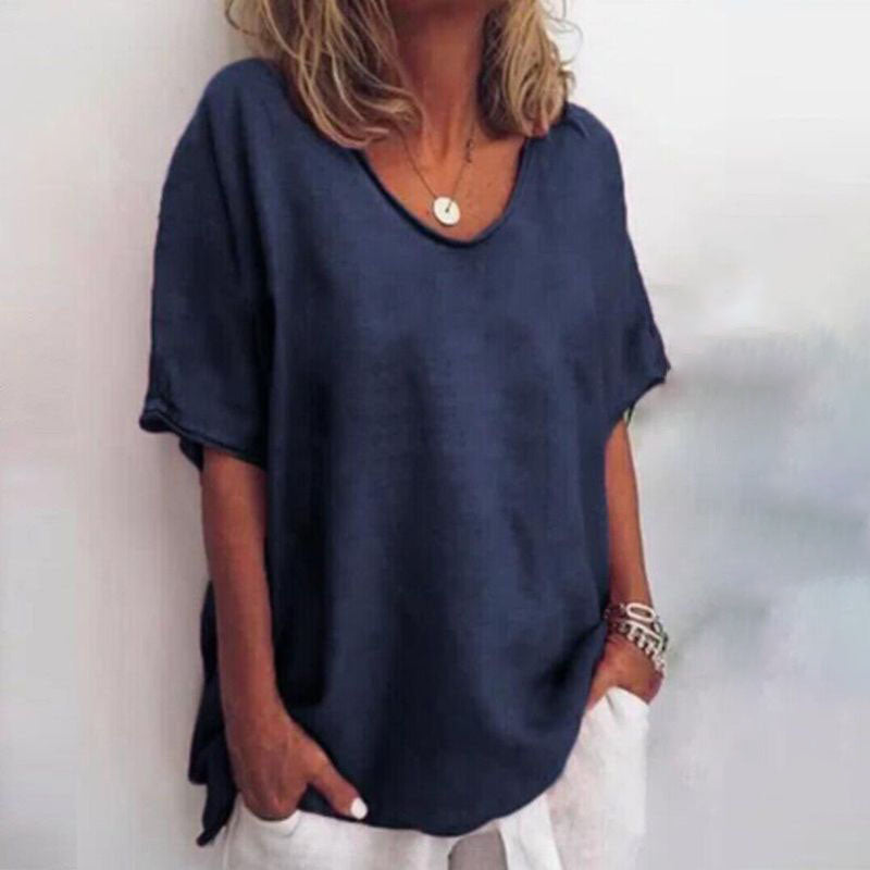 Meike™ - Losvallend comfortabel T-shirt 1+1 GRATIS