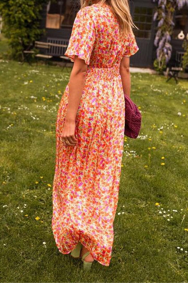 Sandra™ - Elegante maxi-jurk met V-hals