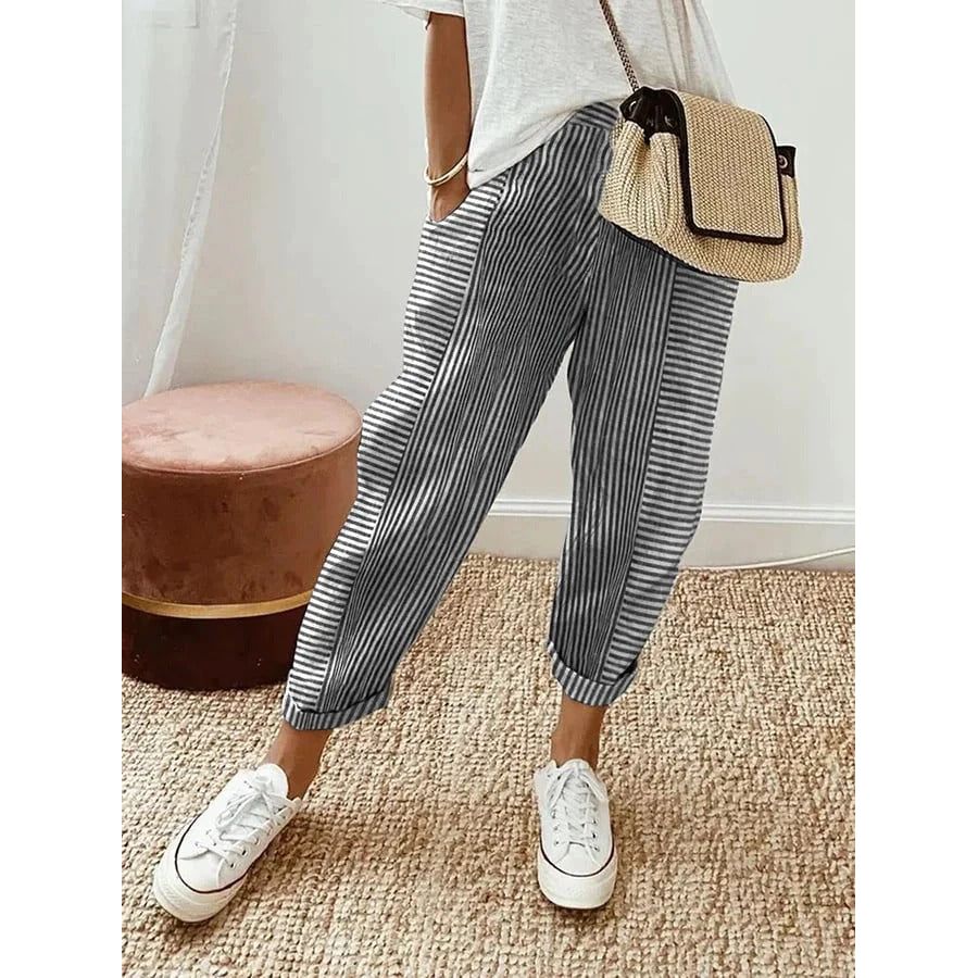 Elena™ - Gestreepte Broek