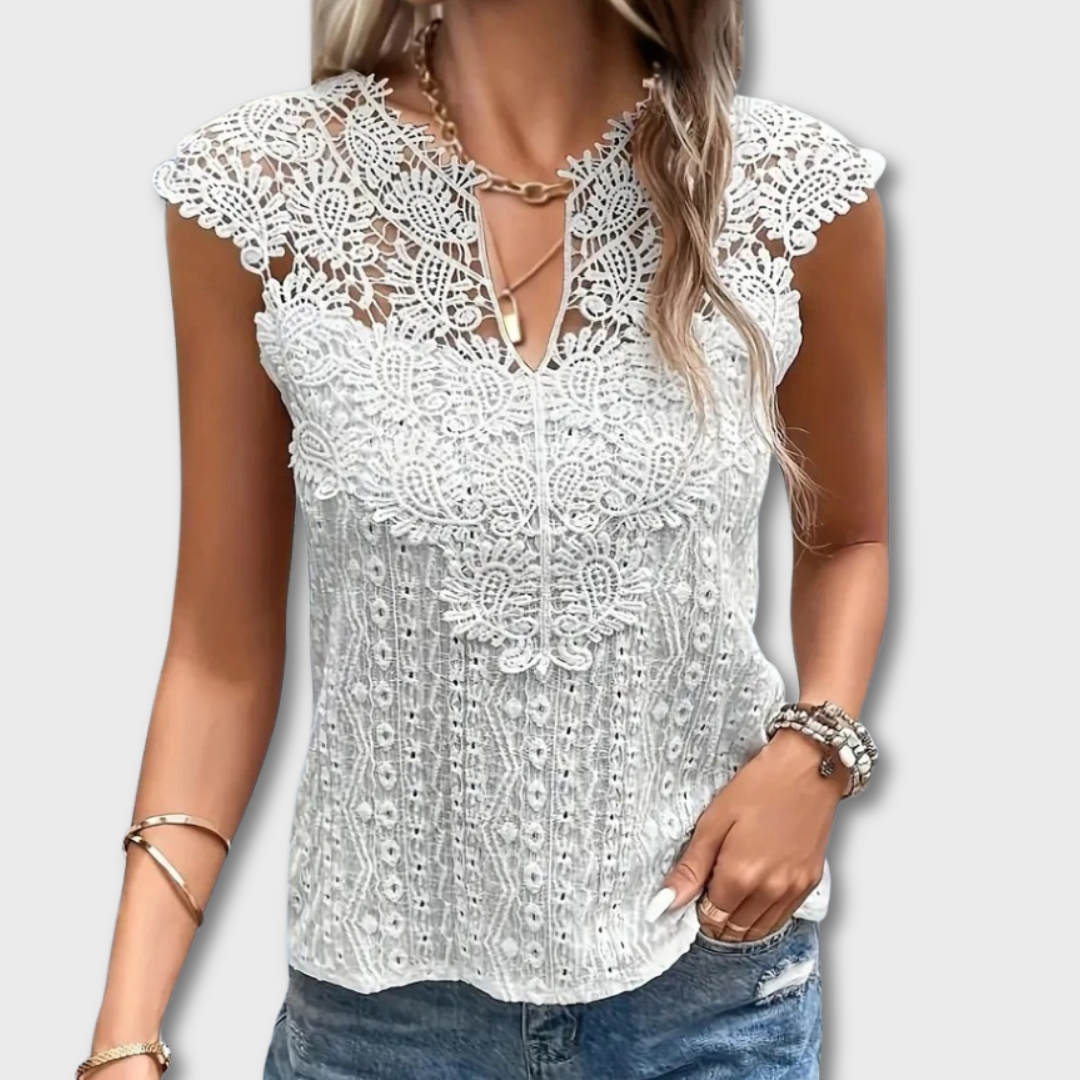 Nikki™ - Kanten zomertop 1+1 Gratis