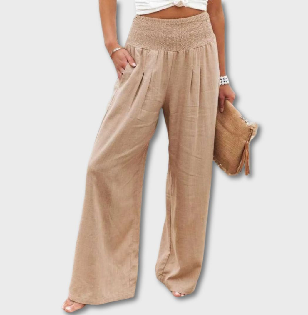 Ella™ - High-waist Baggy broek - 1+1 GRATIS