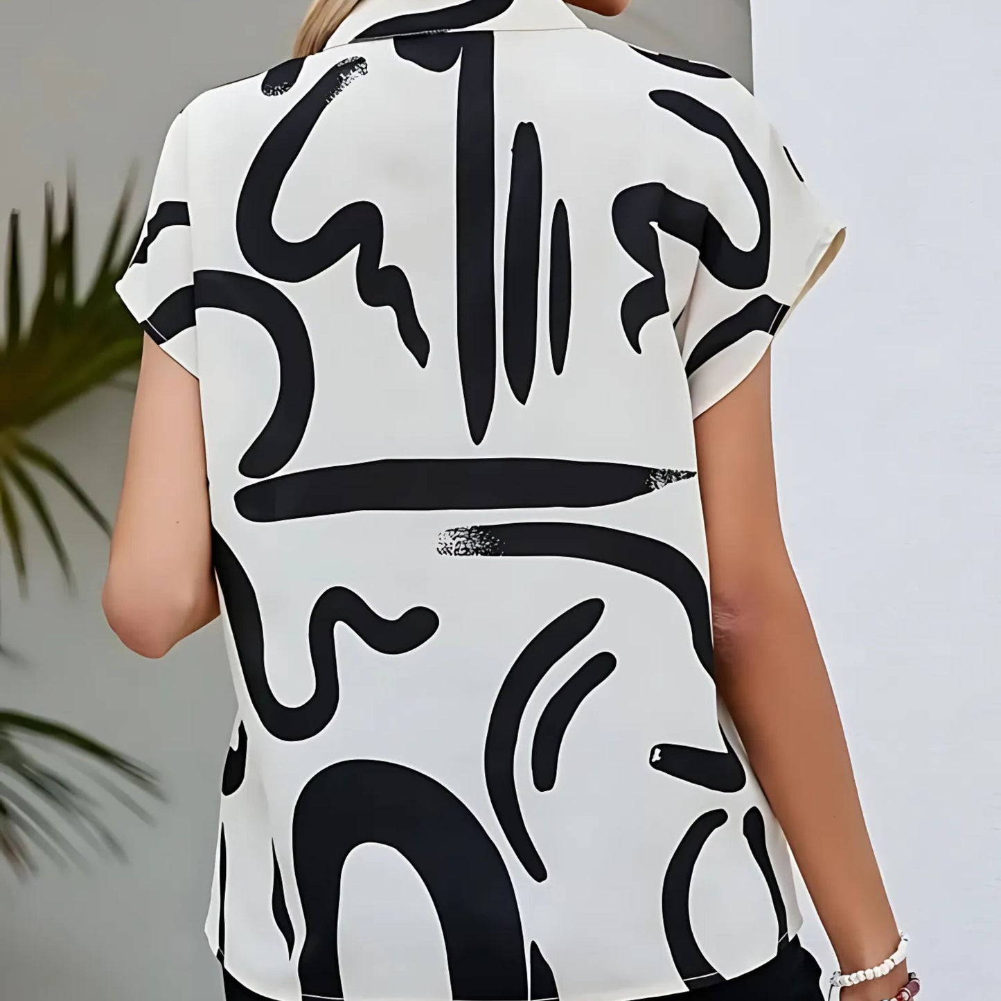 Mia™ - Abstracte Blouse