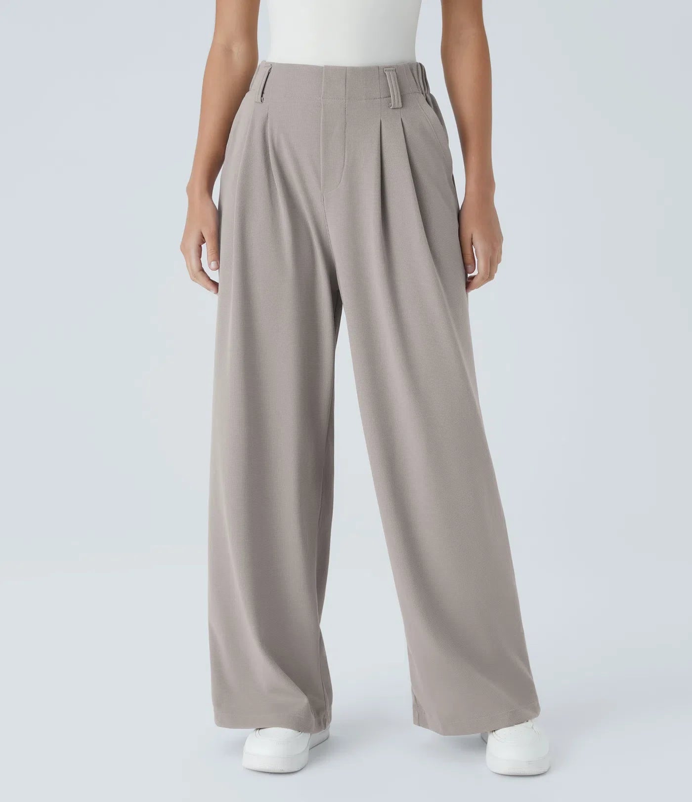Nina™ - High-waisted flaired broek - 1+1 GRATIS