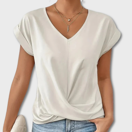 Suzan™ - V-Hals Top - 1+1 GRATIS