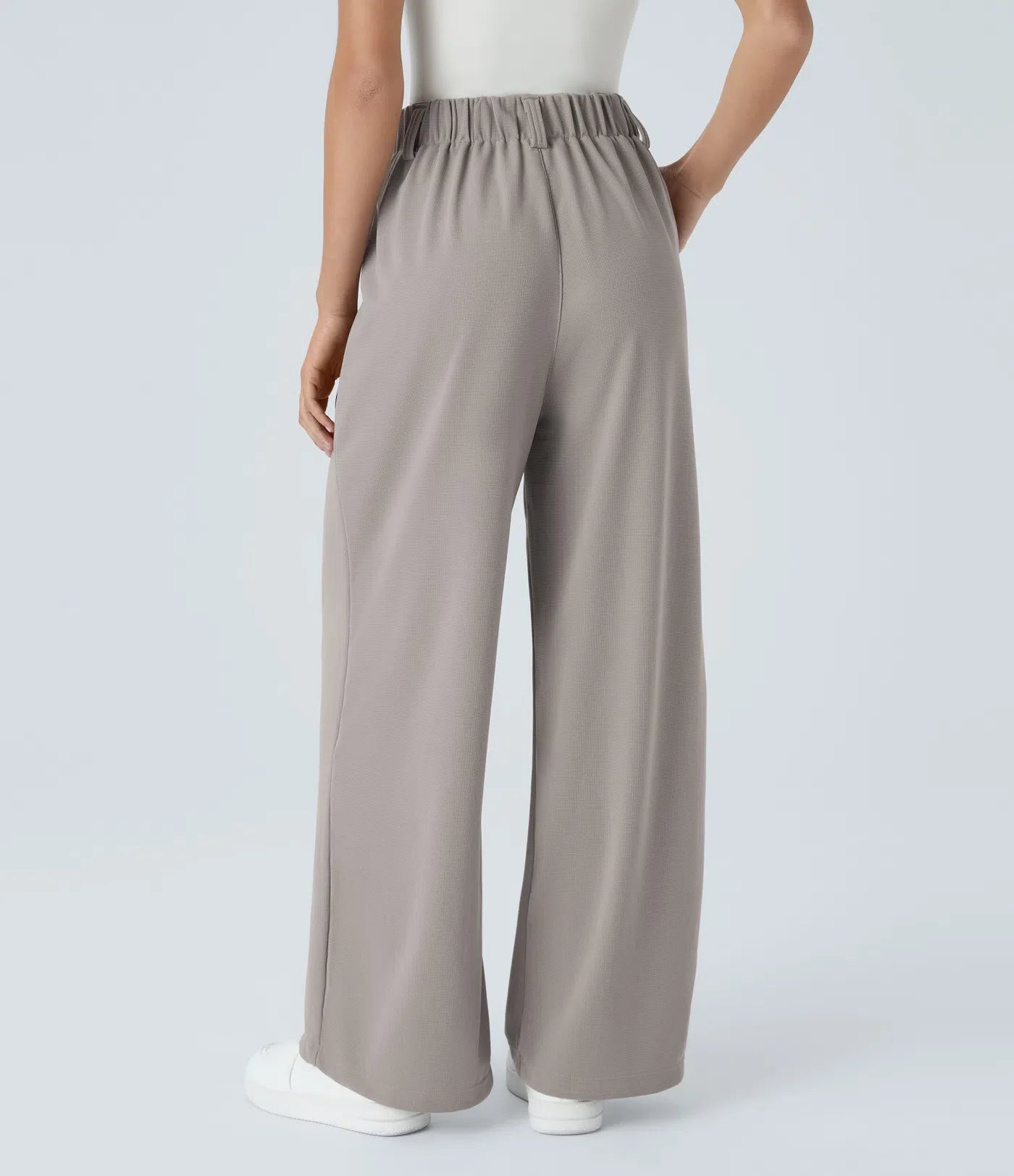 Nina™ - High-waisted flaired broek - 1+1 GRATIS