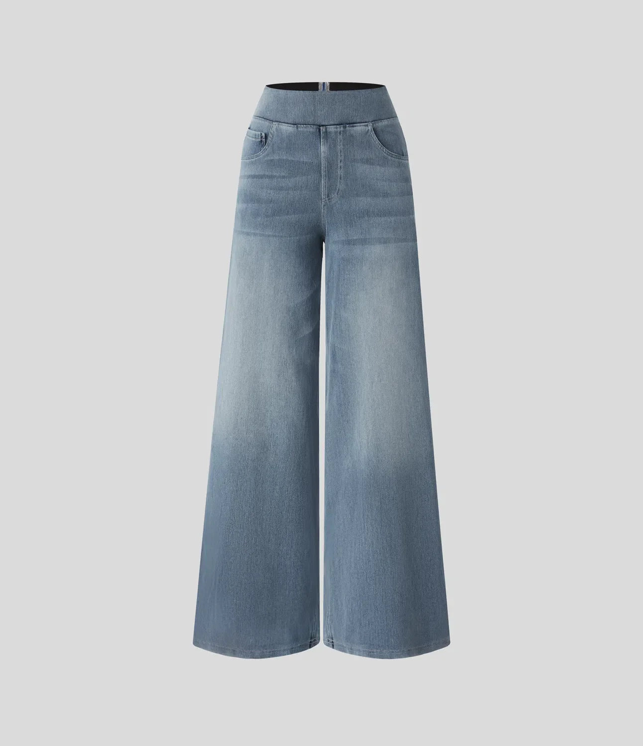 Anne™  - Elastische broek met hoge taille