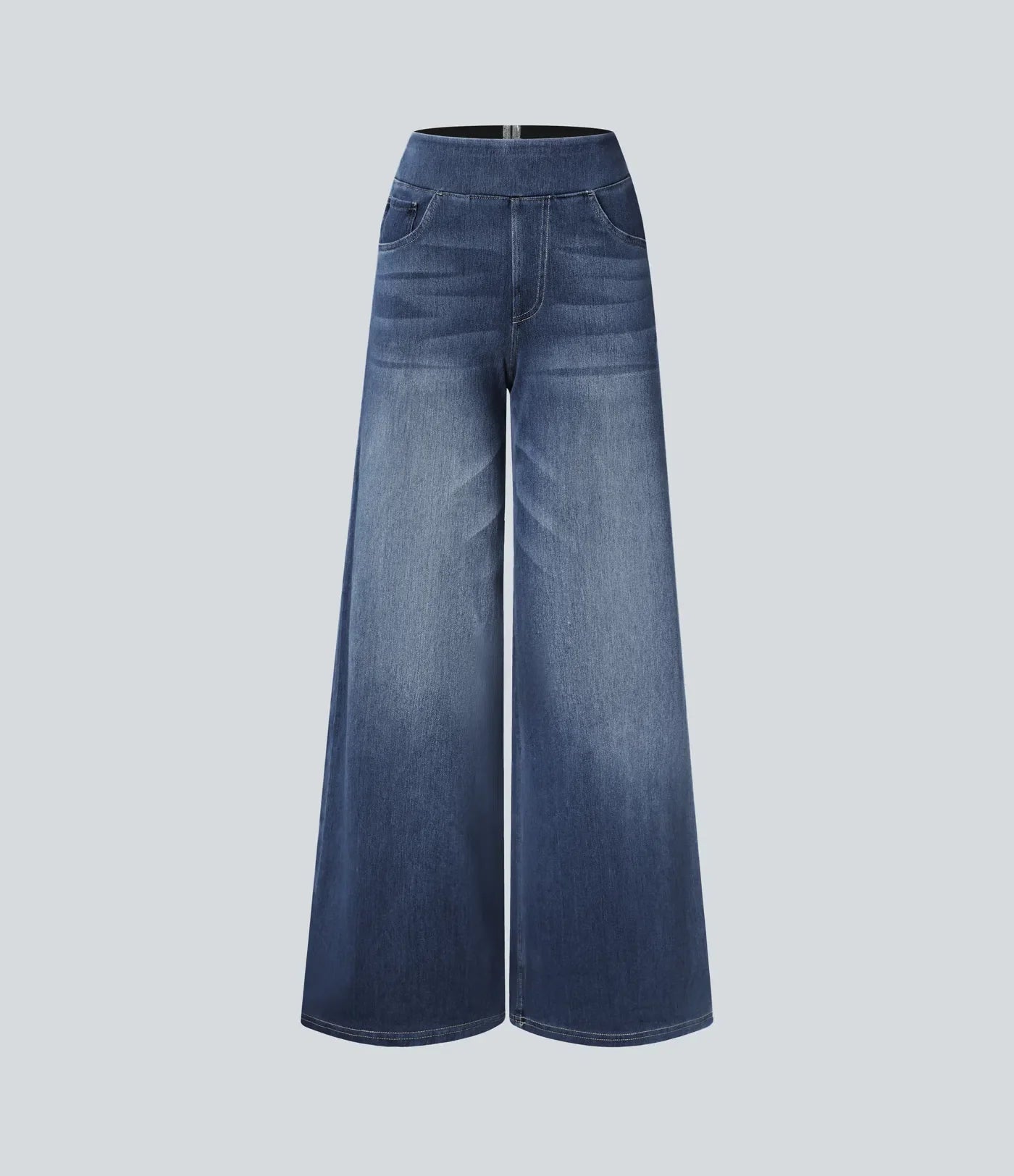 Anne™  - Elastische broek met hoge taille