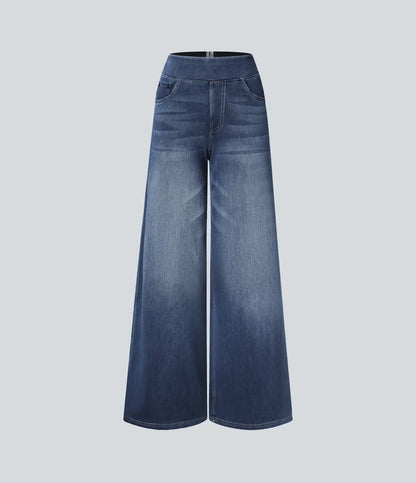 Anne™  - Elastische broek met hoge taille