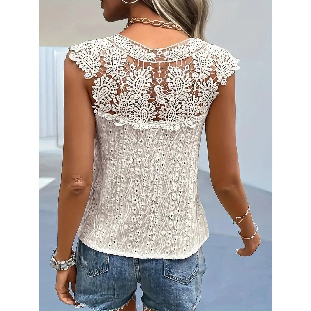 Nikki™ - Kanten zomertop 1+1 Gratis