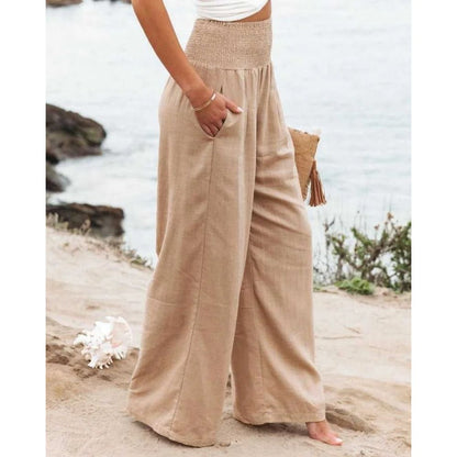 Ella™ - High-waist Baggy broek - 1+1 GRATIS