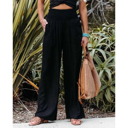 Ella™ - High-waist Baggy broek - 1+1 GRATIS