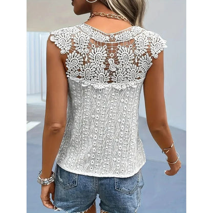 Nikki™ - Kanten zomertop 1+1 Gratis