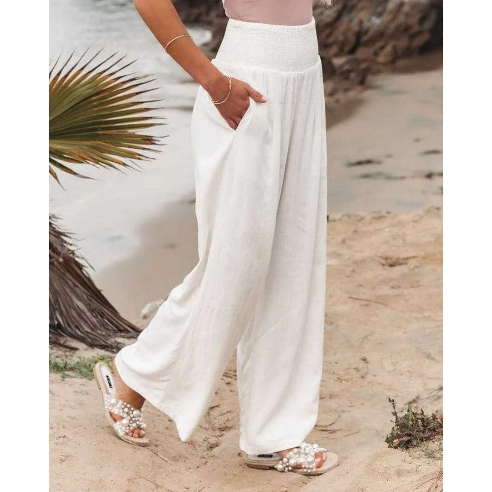 Ella™ - High-waist Baggy broek - 1+1 GRATIS