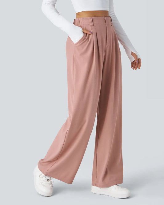 Nina™ - High-waisted flaired broek - 1+1 GRATIS